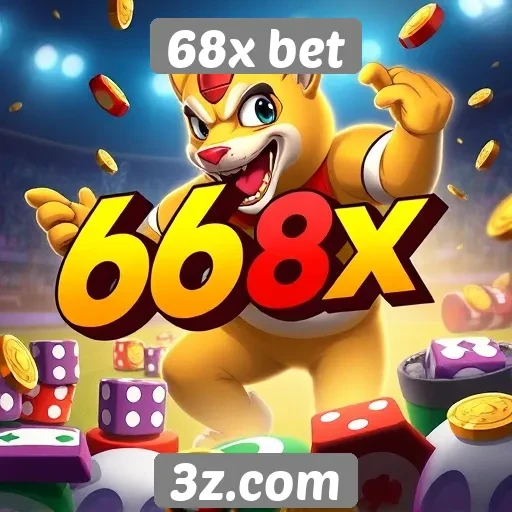 Opções de jogos disponíveis no site 68x bet